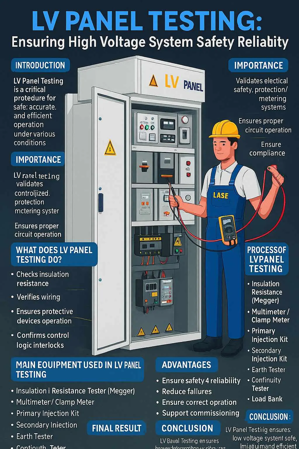 LV Panel Testing: Ensuring High Voltage System Safety and Reliability